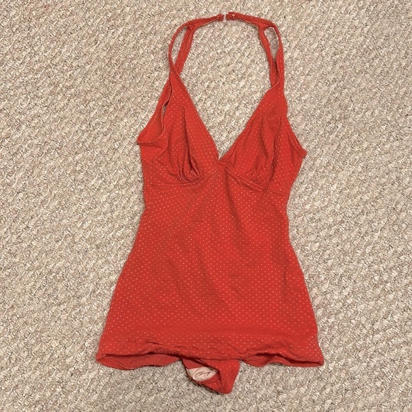 Other - Vintage salmon, coloured bathing suit, original shape, as is needs work